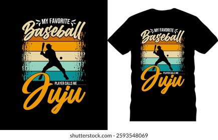Baseball Typography TShirt Design vector 
