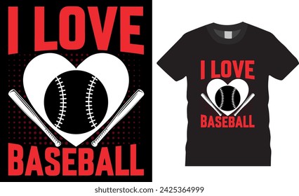 Baseball typography vector t-shirt design. Baseball motivational quote t-shirt design vector template. Baseball lover t-shirt design ready for print, apparel, poster, banner pod