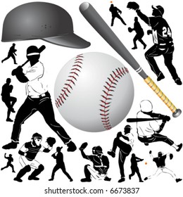 vector de béisbol 2