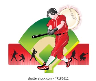 5,971 Baseball Home Run Stock Vectors, Images & Vector Art 