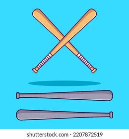Baseball Vector Cartoon Logo Design