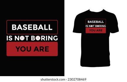 Baseball Vector Graphic T Shirt Design. 
