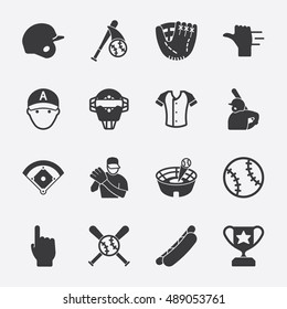 Baseball vector icon