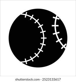 baseball vector icon line template