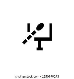 baseball vector icon. baseball sign on white background. baseball icon for web and app