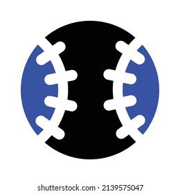 Baseball Vector icon .Sports icon. Simple flat vector illustration for your web site design, logo, app, UI.