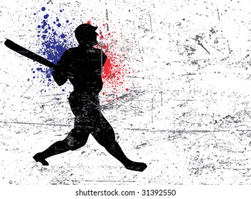 baseball vector poster