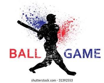 baseball vector poster