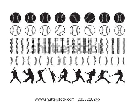 Baseball Vector For Print, Baseball Clipart, Baseball vector Illustration