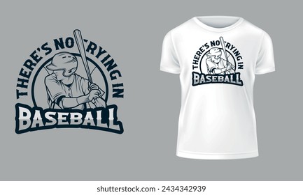 Baseball vector t shirt design