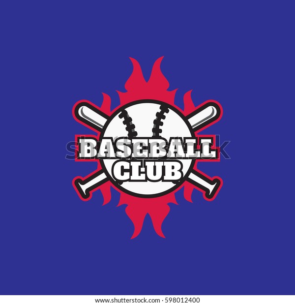 Baseball Vintage Emblems Labels Badges Baseball Stock Vector (Royalty