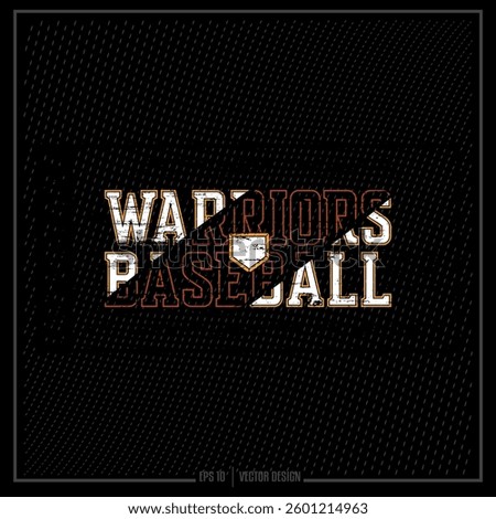 Baseball, Warrior, Nation, Pride, Team, Sports, Emblem