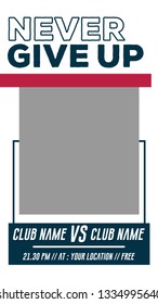 Baseball web banner