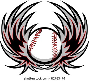 Baseball with wings