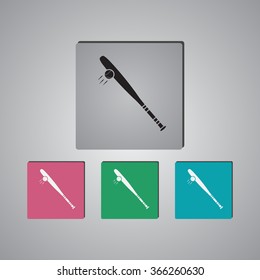 Baseball-bat sport icon