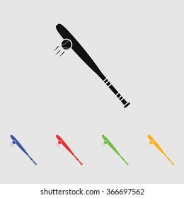 Baseball-bat sport icon