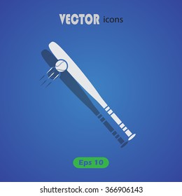 Baseball-bat sport icon