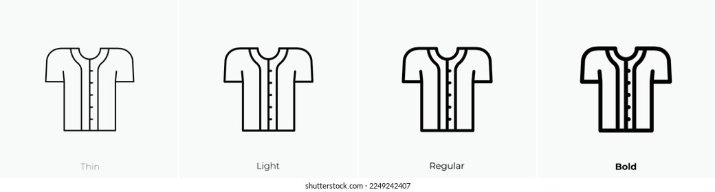 baseball-glove-1 icon. Thin, Light Regular And Bold style design isolated on white background