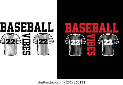 #BaseballVibes"
"Embrace the baseball vibes with this trendy Baseball Vibes T-Shirt! Perfect for casual outings or game day, it's a must-have for all baseball enthusiasts. ⚾️✨ #BaseballVibes"