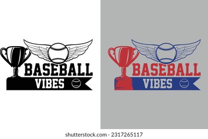 #BaseballVibes"
"Embrace the baseball vibes with this trendy Baseball Vibes T-Shirt! Perfect for casual outings or game day, it's a must-have for all baseball enthusiasts. ⚾️✨ #BaseballVibes"