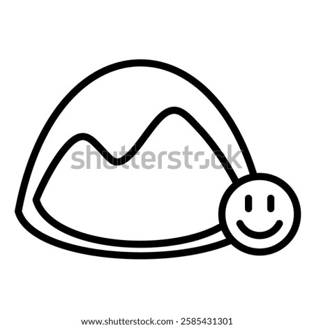 Basecamp Bliss icon line vector illustration