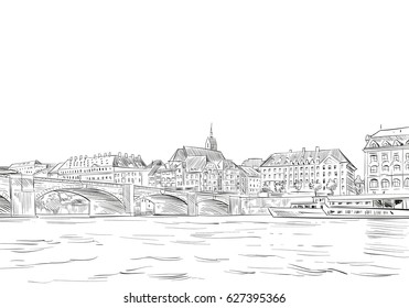 Basel  River Rhine