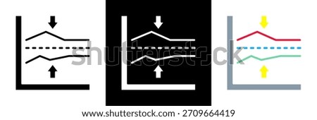 Baseline Icon Set Glyph vector Illustration