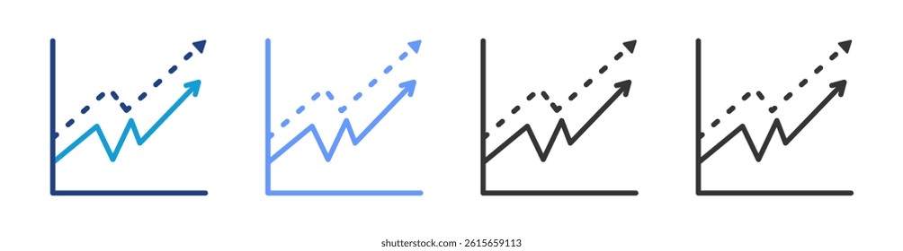 Baseline icon set multiple style collection