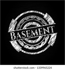 Basement chalk emblem
