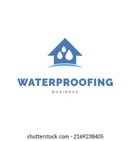 Basement Waterproofing Icon Logo Design Inspiration