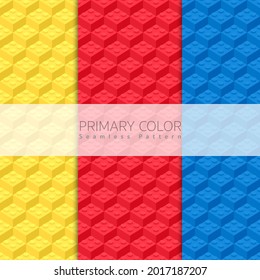 Baseplate classic colors, Seamless texture pattern of 3d building block toy, colorful plastic toy brick banner for kid wallpaper, fun play game, wall decoration, post, poster, flyer, cover, backdrop.