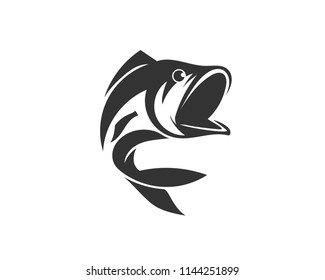 fish jumping out of water vector