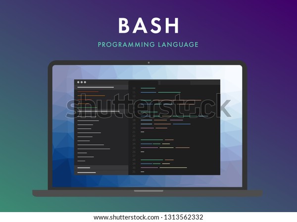 C Programming Language Learning Concept On庫存向量圖 免版稅 Shutterstock