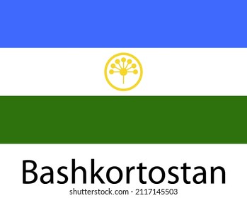 BASHKORTOSTAN FLAG VECTOR FOR SOCIAL MEDIA AND PRINT MEDIA