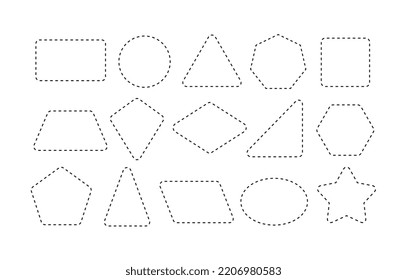 3,546 2d Shapes Outline Images, Stock Photos & Vectors | Shutterstock