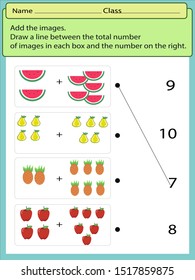 basic addition worksheet for kid