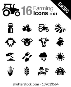 Basic - Agriculture and Farming icons 