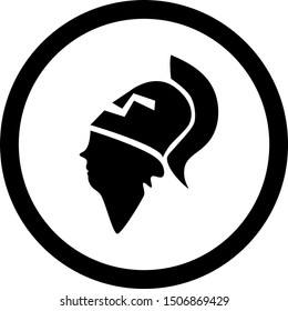 A basic athena symbol vectorel work.