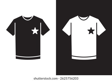 Basic black plain t-shirt illustration vector  . eps 10