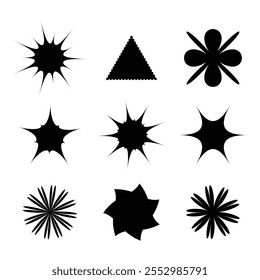 conception de forme noire de base pour le concepteur
