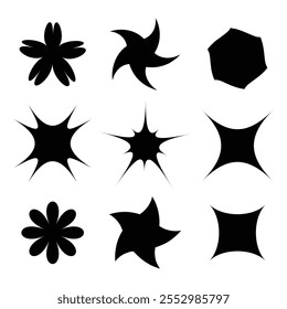 conception de forme noire de base pour le concepteur