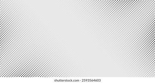 Basic black white halftone dots effect. Dot halftone. Circle dot. Background with monochrome dotted texture. Halftone effect.