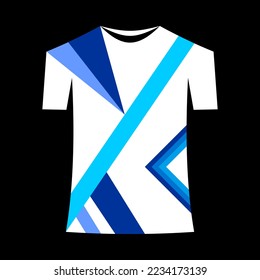 basic black and white shirt or shirt design with designs inside (eps)