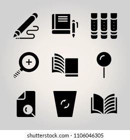 Basic business icon set.  vector illustration for web