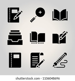 Basic business icon set.  vector illustration for web