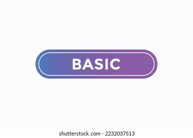 basic button vectors. sign  label speech bubble basic
