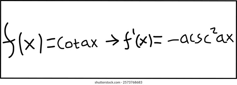 basic calculus limits, trigonometry derivative formulas in mathematics