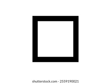 Basic checkbox icon perfect for ui design, forms, and applications. clear and functional.