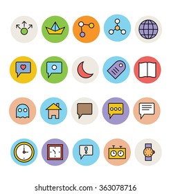 Basic Colored Vector Icons 1