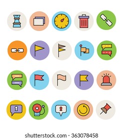 Basic Colored Vector Icons 3